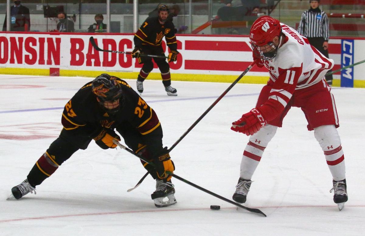 Badgers men's hockey vs. Arizona State