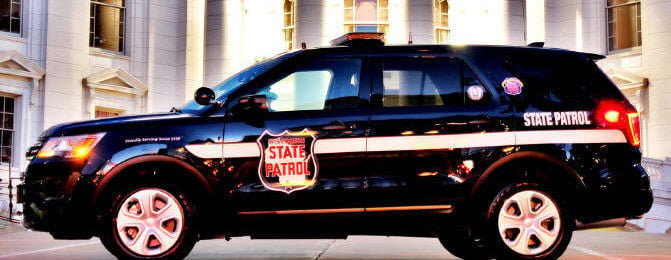 State Patrol squad car, generic file photo