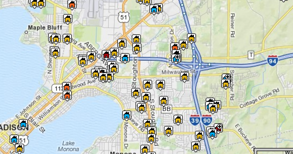 Property Trax Local agent's blog provides maps of several 'foreclosure