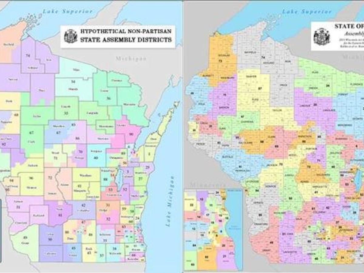 Spencer Black Next Governor Critical To Direction Of Legislature For A Decade Column Madison Com Wisconsin Assembly District Map 2022