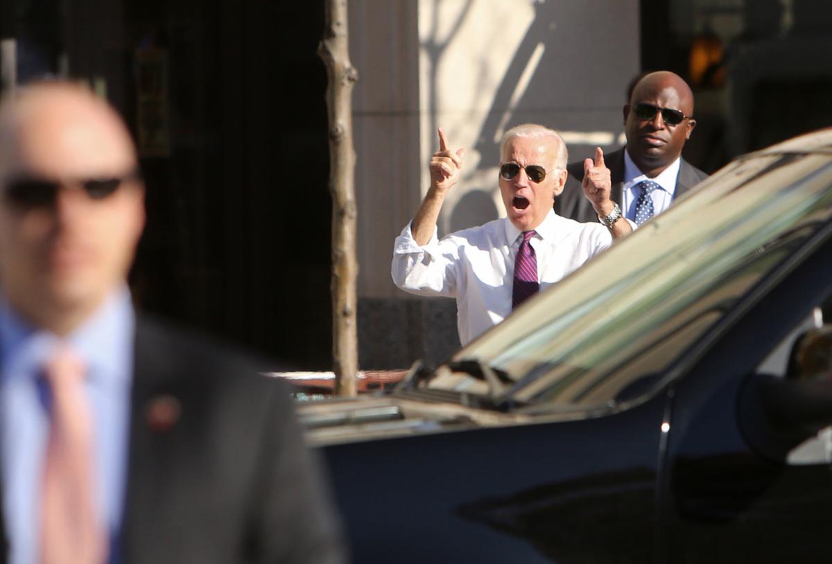 Joe Biden in Madison