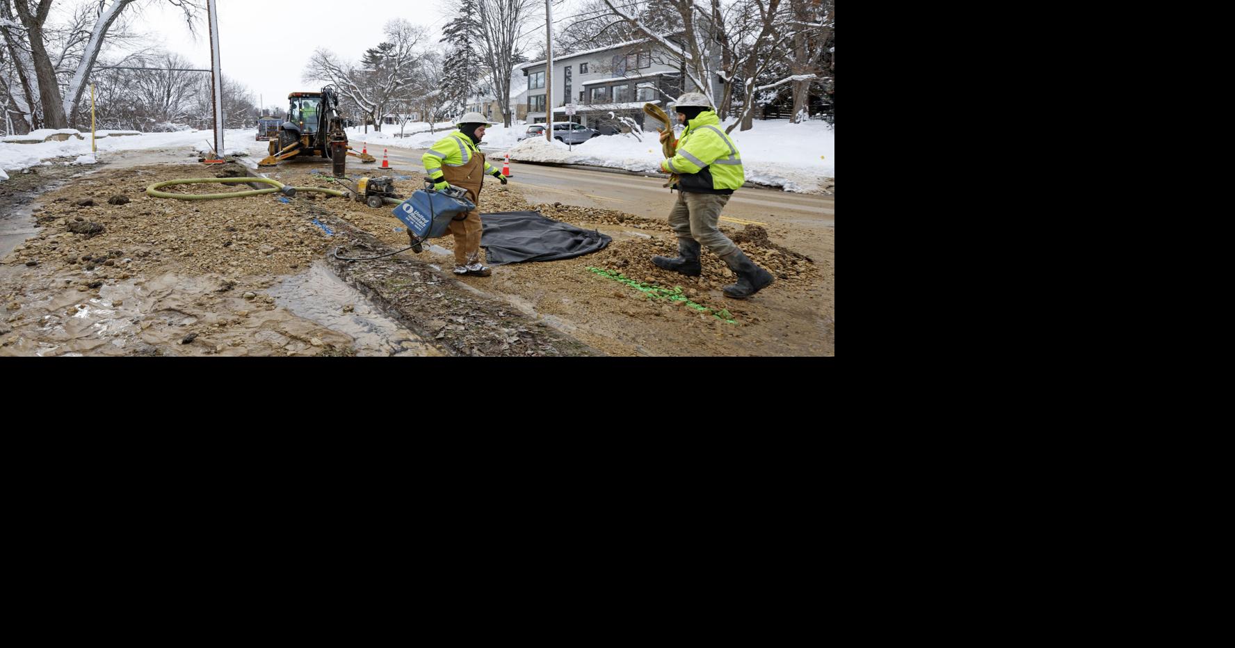 Water main break hits Madison's West Side