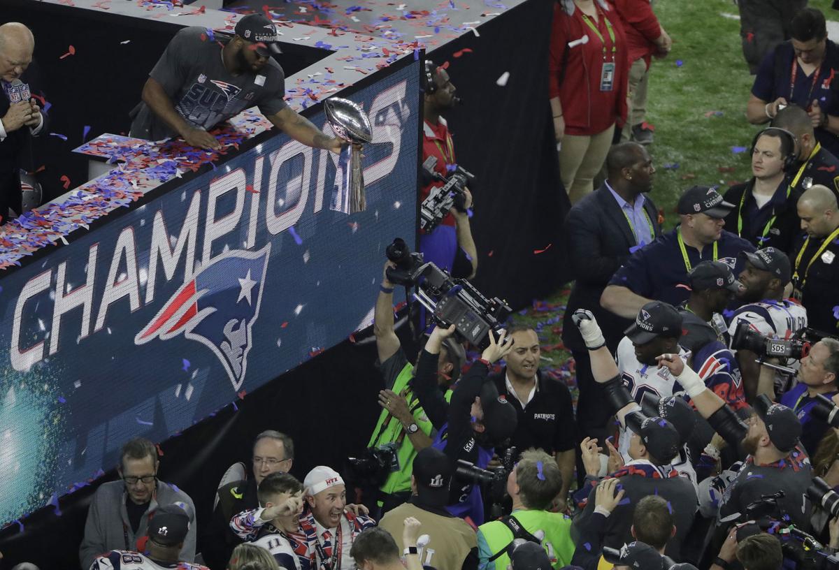 Patriots Falcons Super Bowl Football