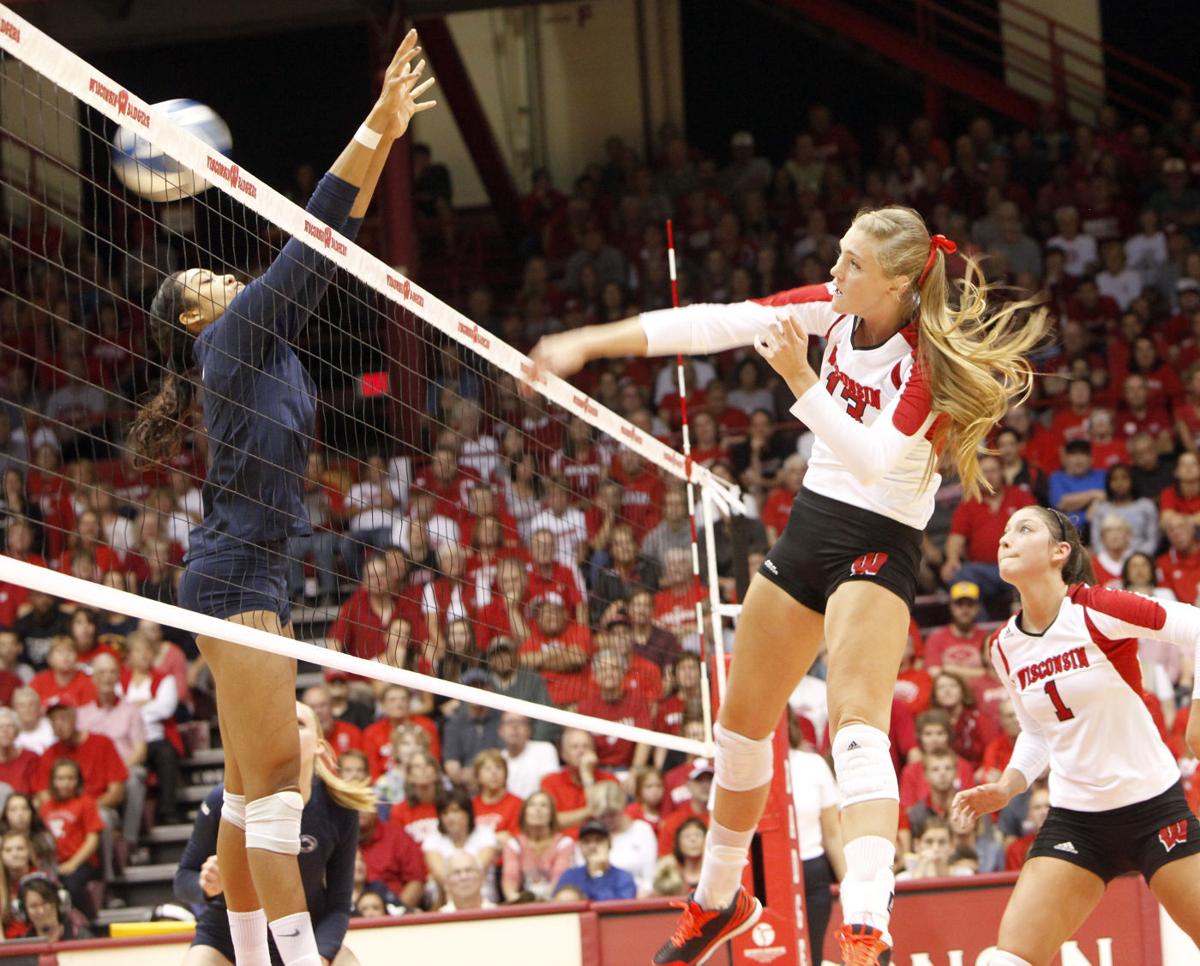 Photos Wisconsin vs. Penn State volleyball Local News