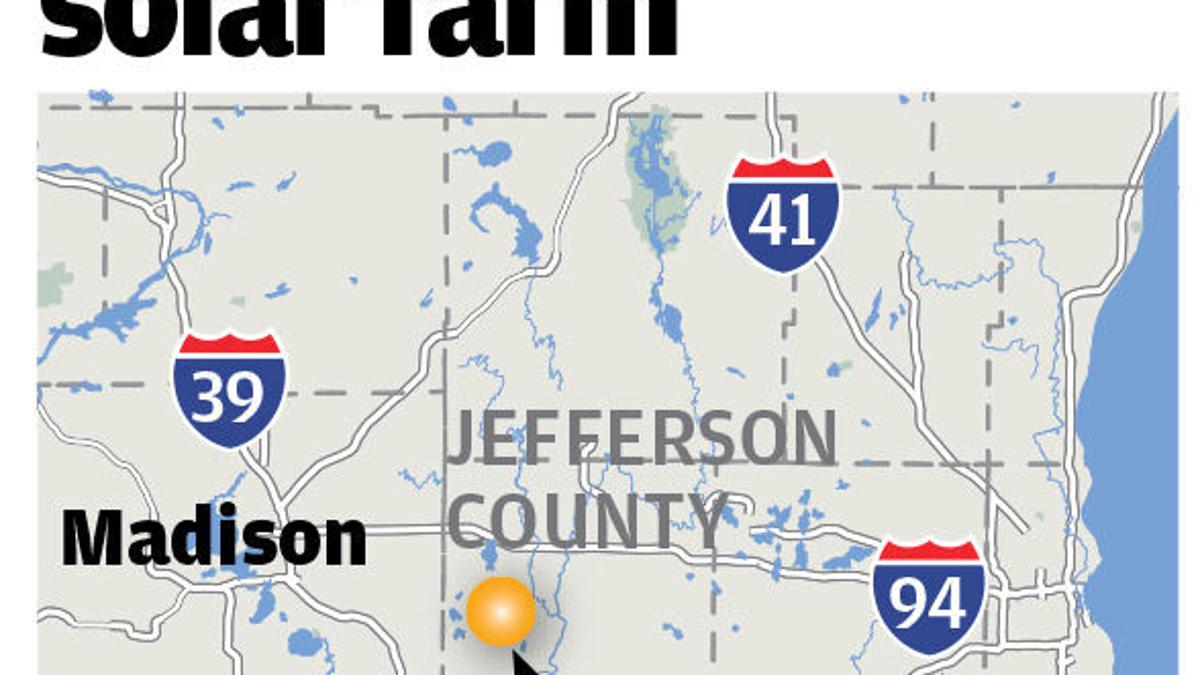 Jefferson County Oks 75mw Solar Farm To Be Purchased By Alliant Energy Business News Madison Com Map Of The Counties That Want To Become The State Of Jefferson 2022