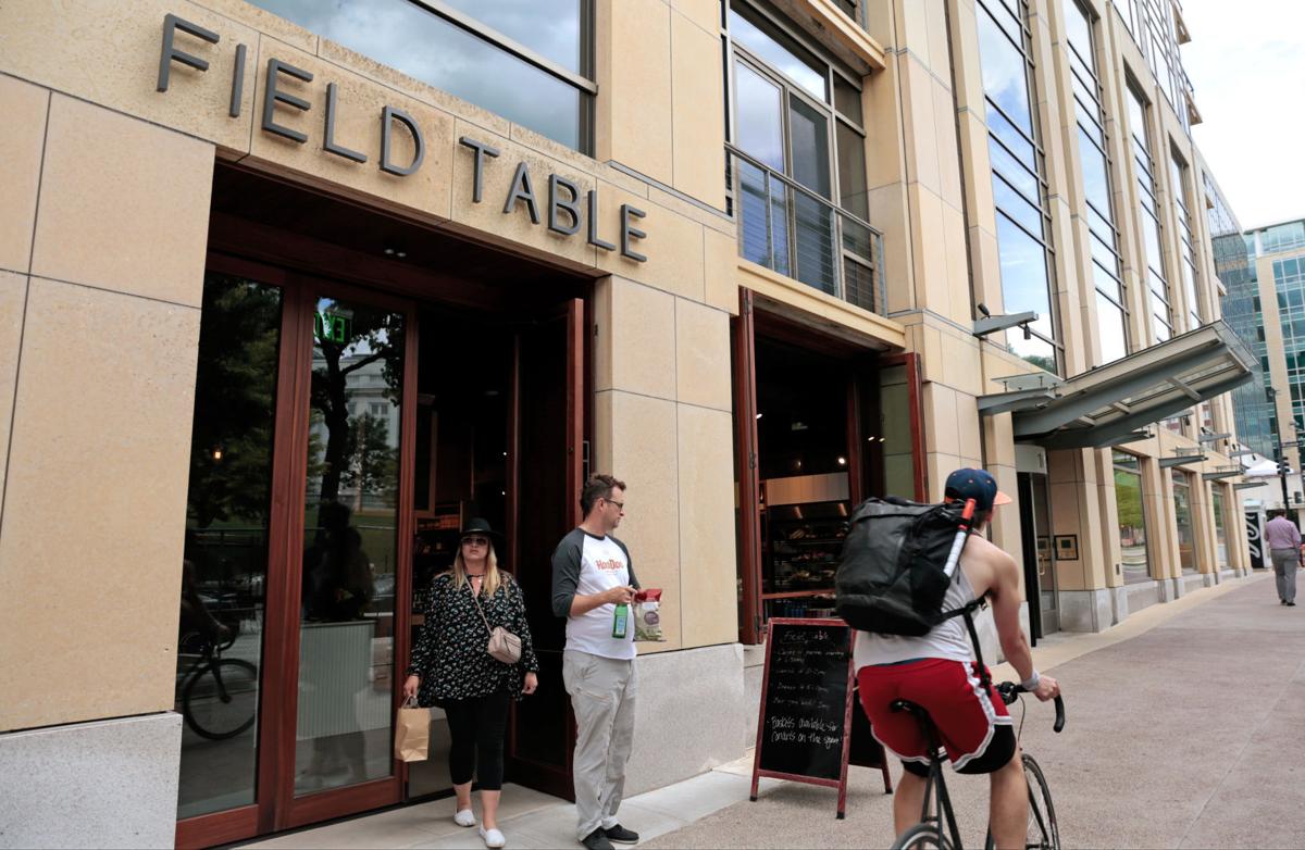 Restaurant Review New Capitol Square Plays The Field Field Table Exterior