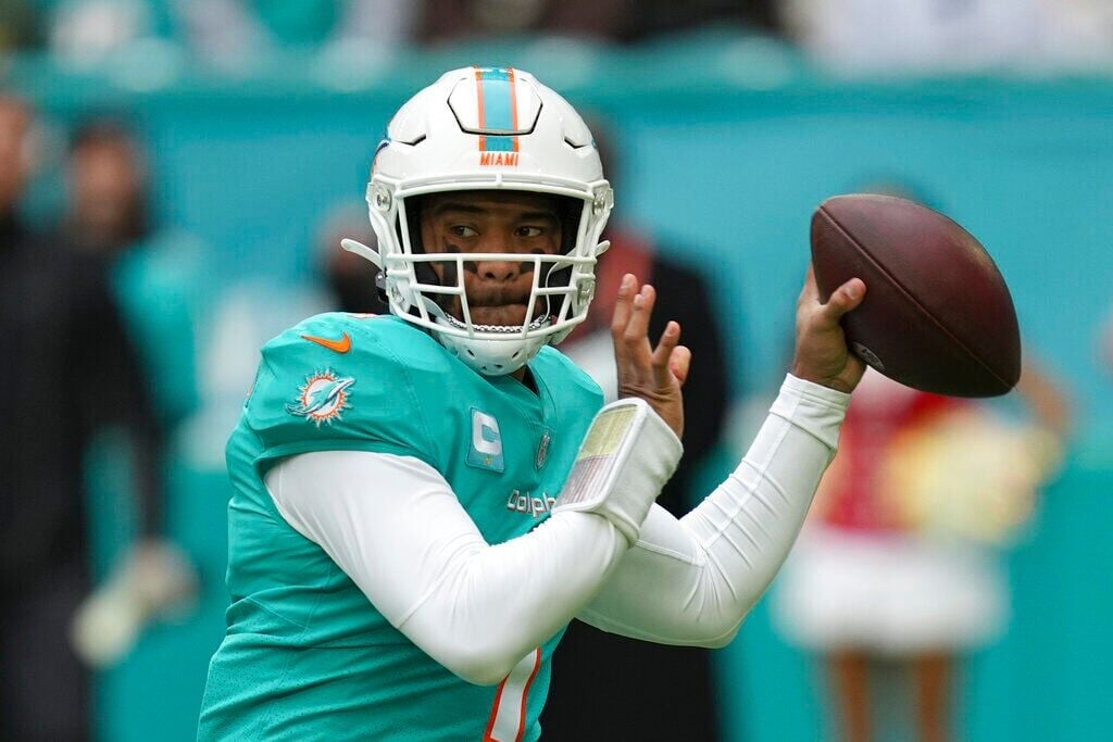 Dolphins' Tua talks practice INTs vs. Texans, offensive coming together