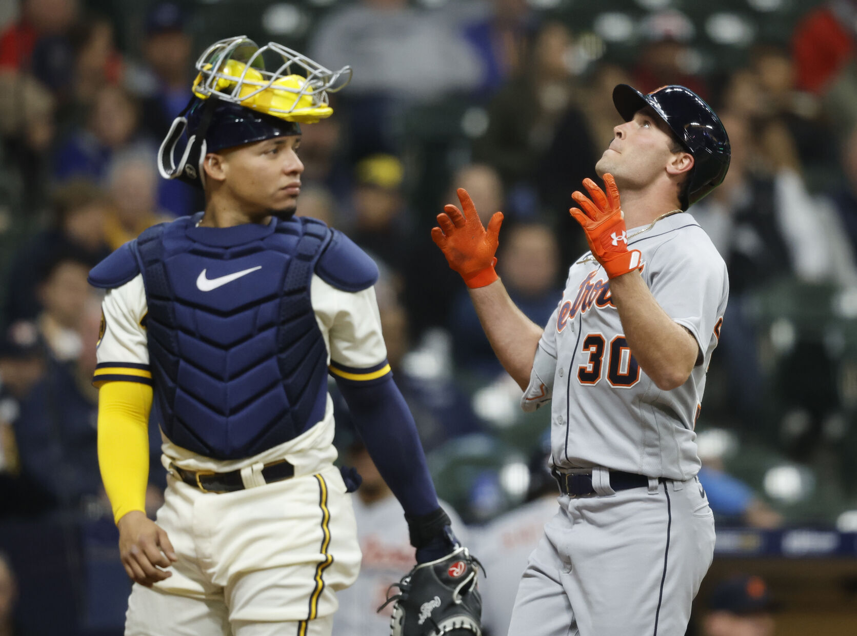 Brewers can't contain Tigers, lose third straight game