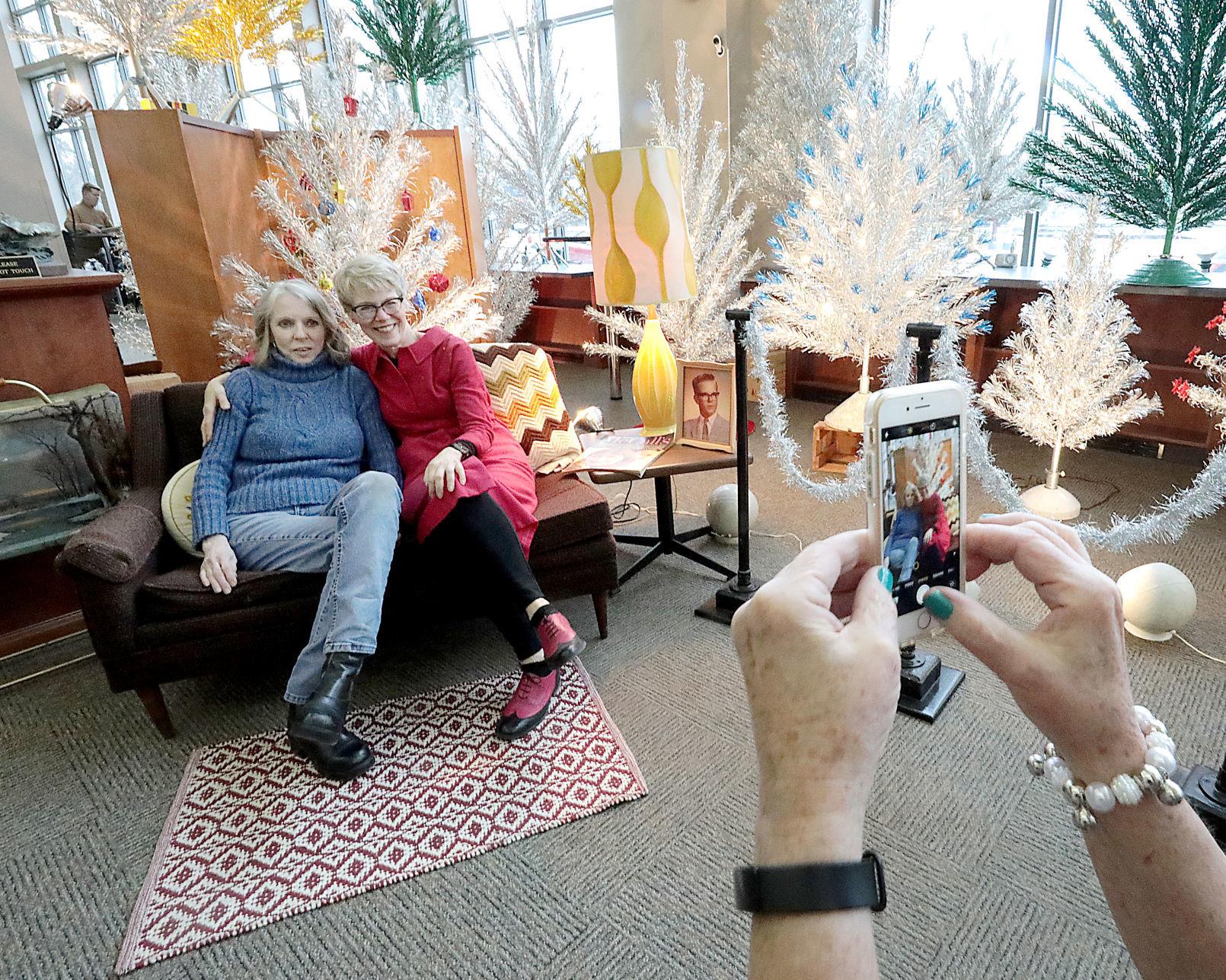 Wisconsin's tinsel town Aluminum Christmas trees part of Manitowoc