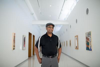 Artist Jerry Butler is making his mark