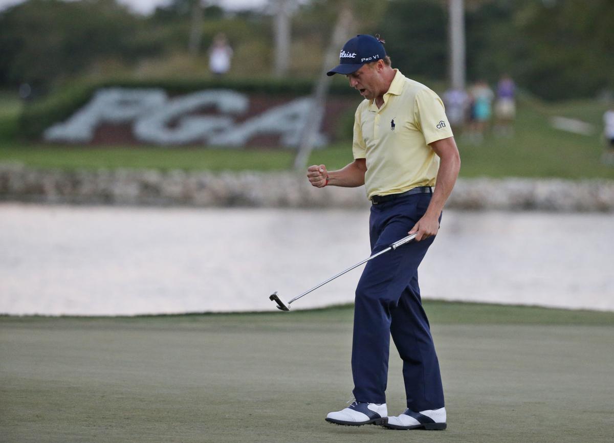 Justin Thomas Delivers Tiger Like Shots To Win Honda Classic Golf Madison Com