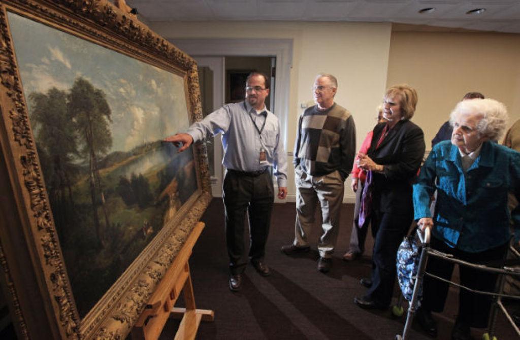 Madison Landscape From 1884 Donated To Historical Society Local