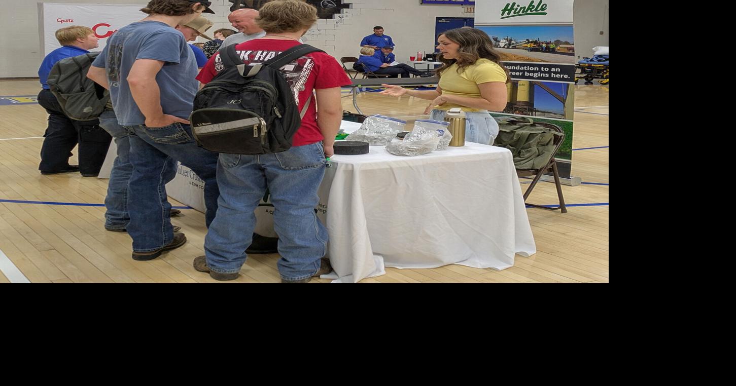 Trimble students check out career opportunities at Blue Collar Fair