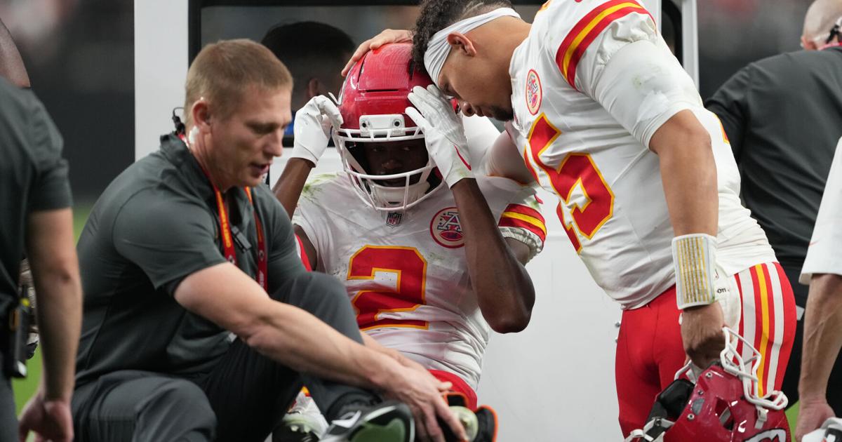Madison Rice Chiefs’ early bye timely after Rashee Rice and Tyquan Thornton hurt ...