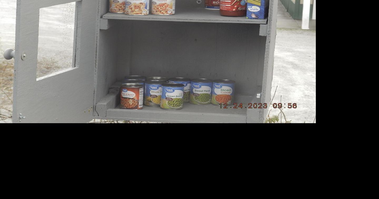 Scipio church opens new Blessing Box North Vernon