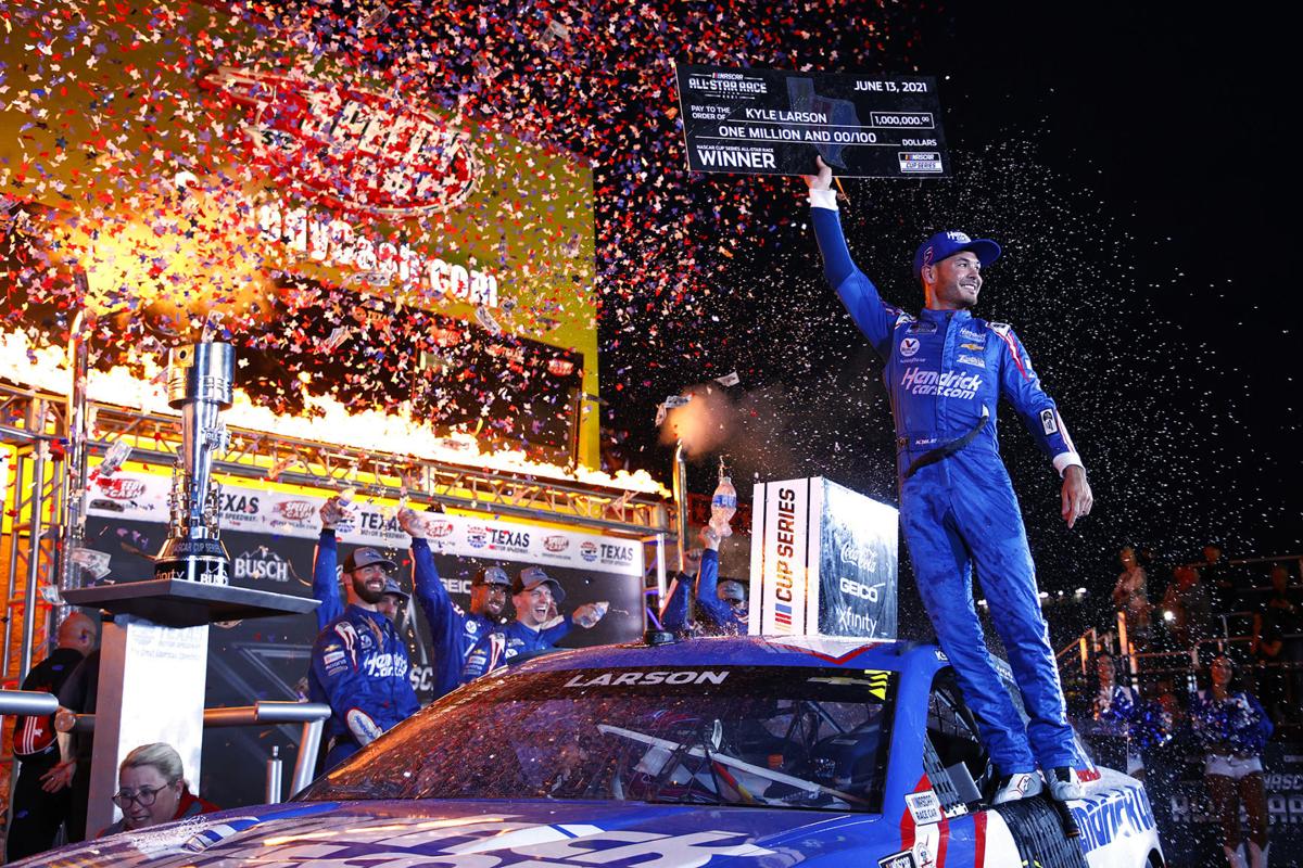 Larson Wins 2nd Nascar All Star Race This One In Texas Sports Madisoncourier Com Larson Wins 2nd Nascar All Star Race This One In Texas Sports Madisoncourier Com