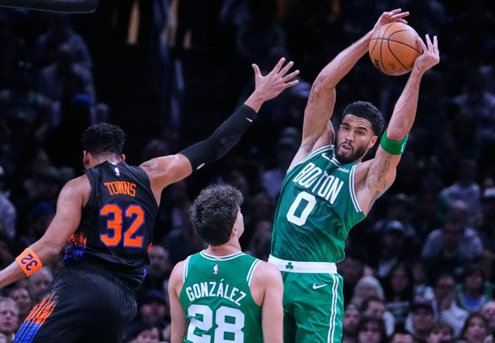 Jayson Tatum vents over Jaylen Brown's 'cap' post as Celtics win ...