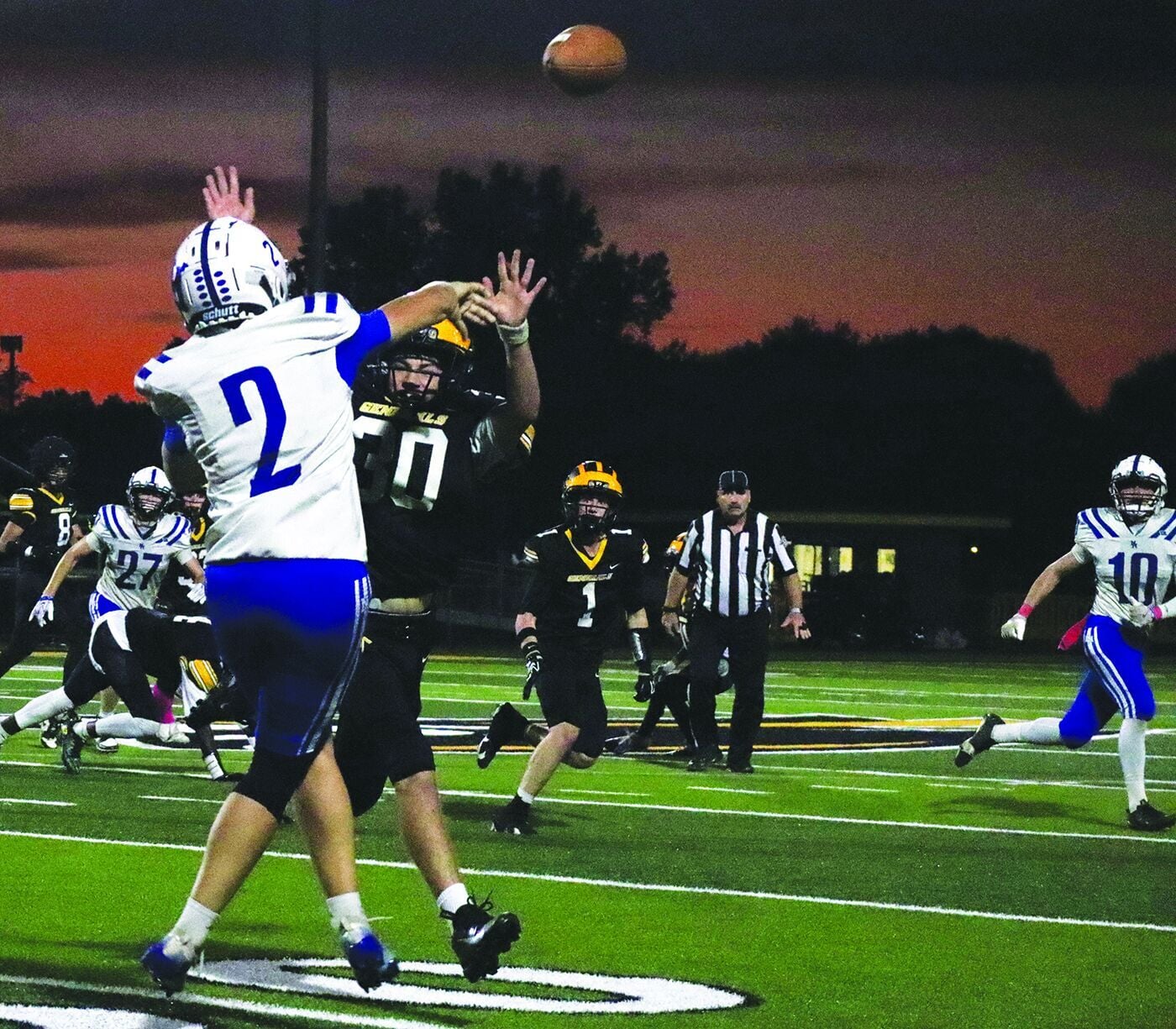 Rylan Letters Cougars battle back late, but fall to Clarksville | Sports ...