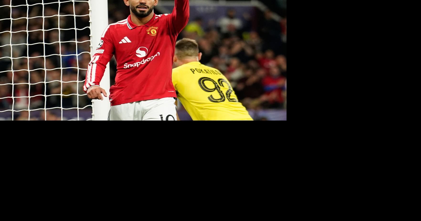 Man United goes on a scoring spree in its long-awaited return to the Champions League Matheus Cunha scored Manchester United's first Champions League goal for nearly three years as European club soccer's top competition returned to Old Trafford