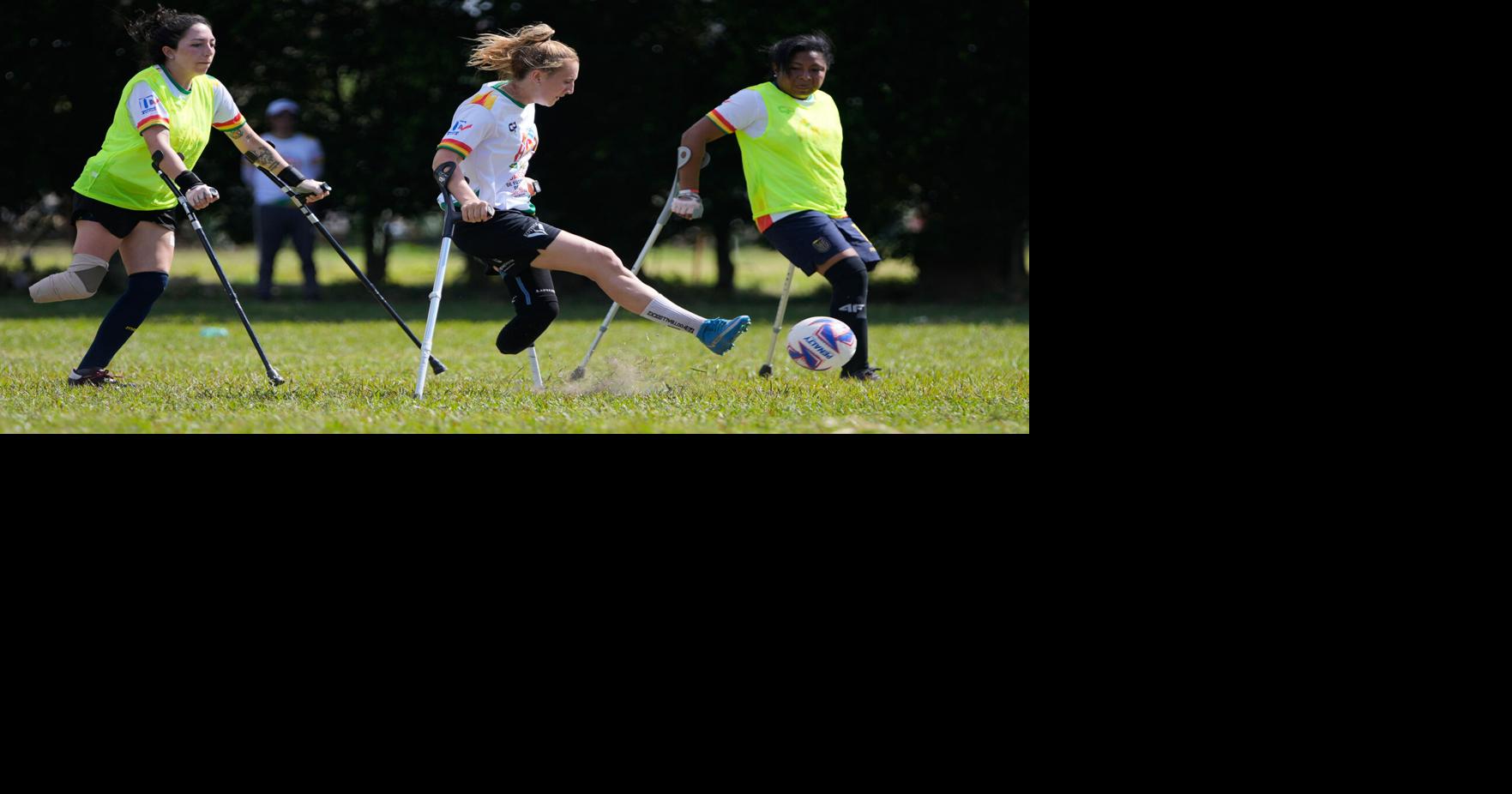 Women amputees in South America train to be World Cup soccer contenders Women amputees from 10 South American countries are training in Bolivia for the 2027 Women's Amputee Football World Cup