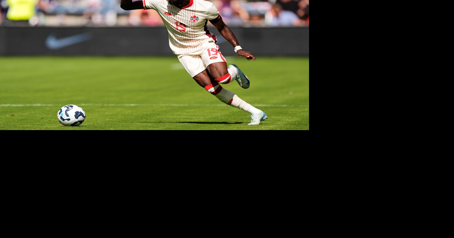 Alphonso Davies named to Canada's World Cup squad despite hamstring injury Alphonso Davies was named to Canada's World Cup squad although he may not be ready for the team's opener because of a hamstring injury By ANNE M. PETERSON - AP Soccer Writer May 29, 2026 18 mins ago