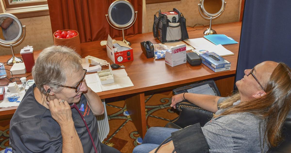 Ogle Haus, set for closure, holds community resource fair