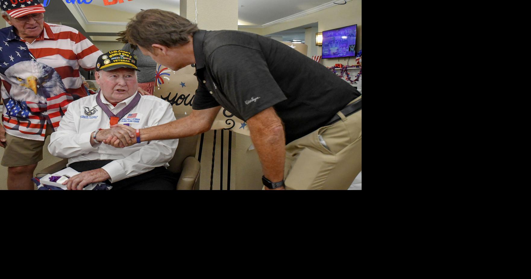 Fisher’s bravery honored at Purple Heart event