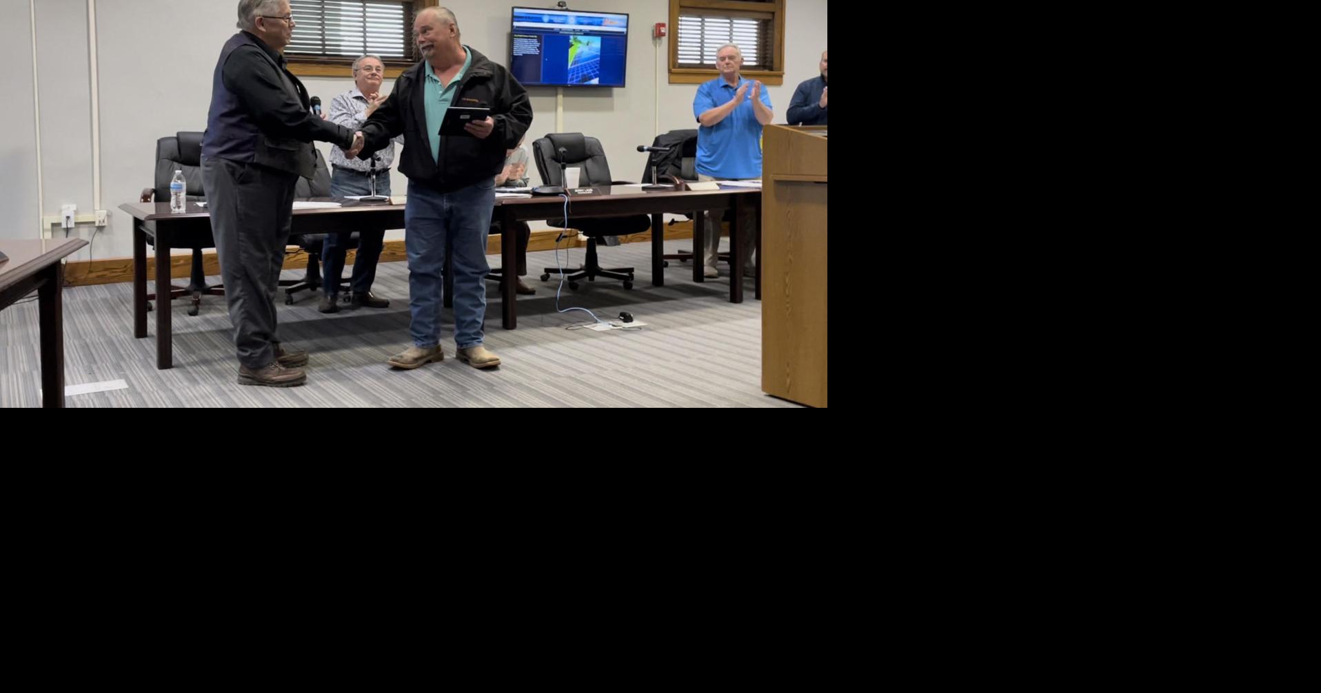 Marksberry honored at Council meeting | | madisoncourier.com