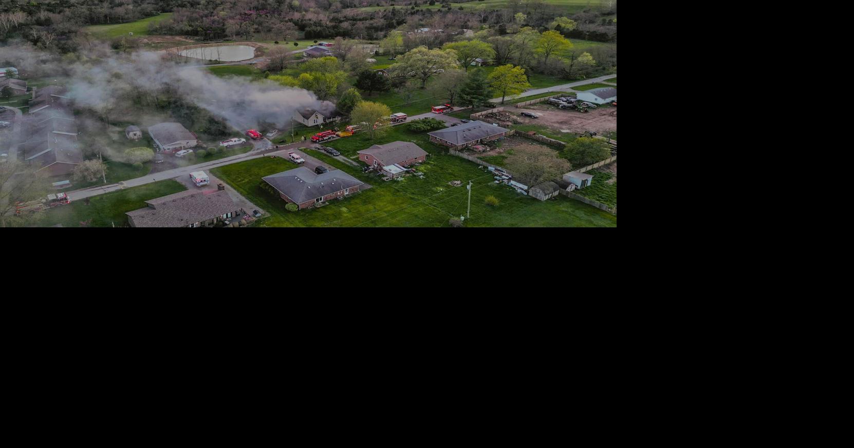 Fire destroys Bedford home relocated in 1998 | Trimble Banner ...
