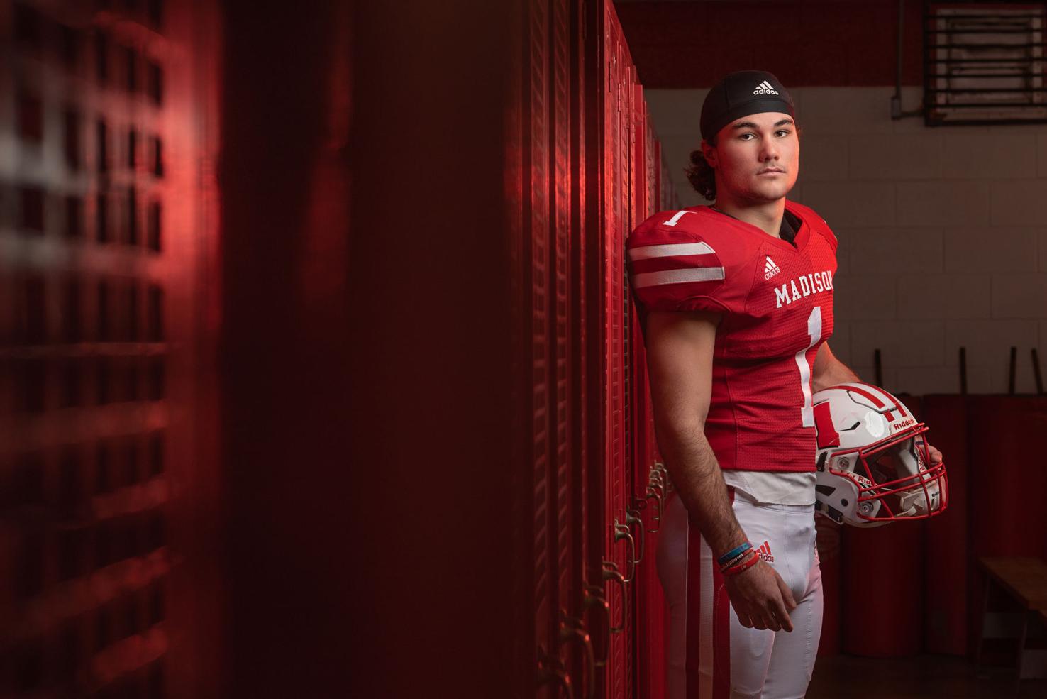 MADISON COURIER FOOTBALL PLAYER OF THE YEAR Barnes' leadership shows