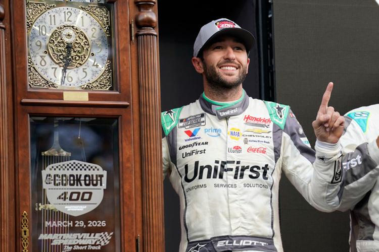 Chase Elliott holds off Denny Hamlin for first 2026 win and F1 starts  five-week hiatus | Sports | madisoncourier.com