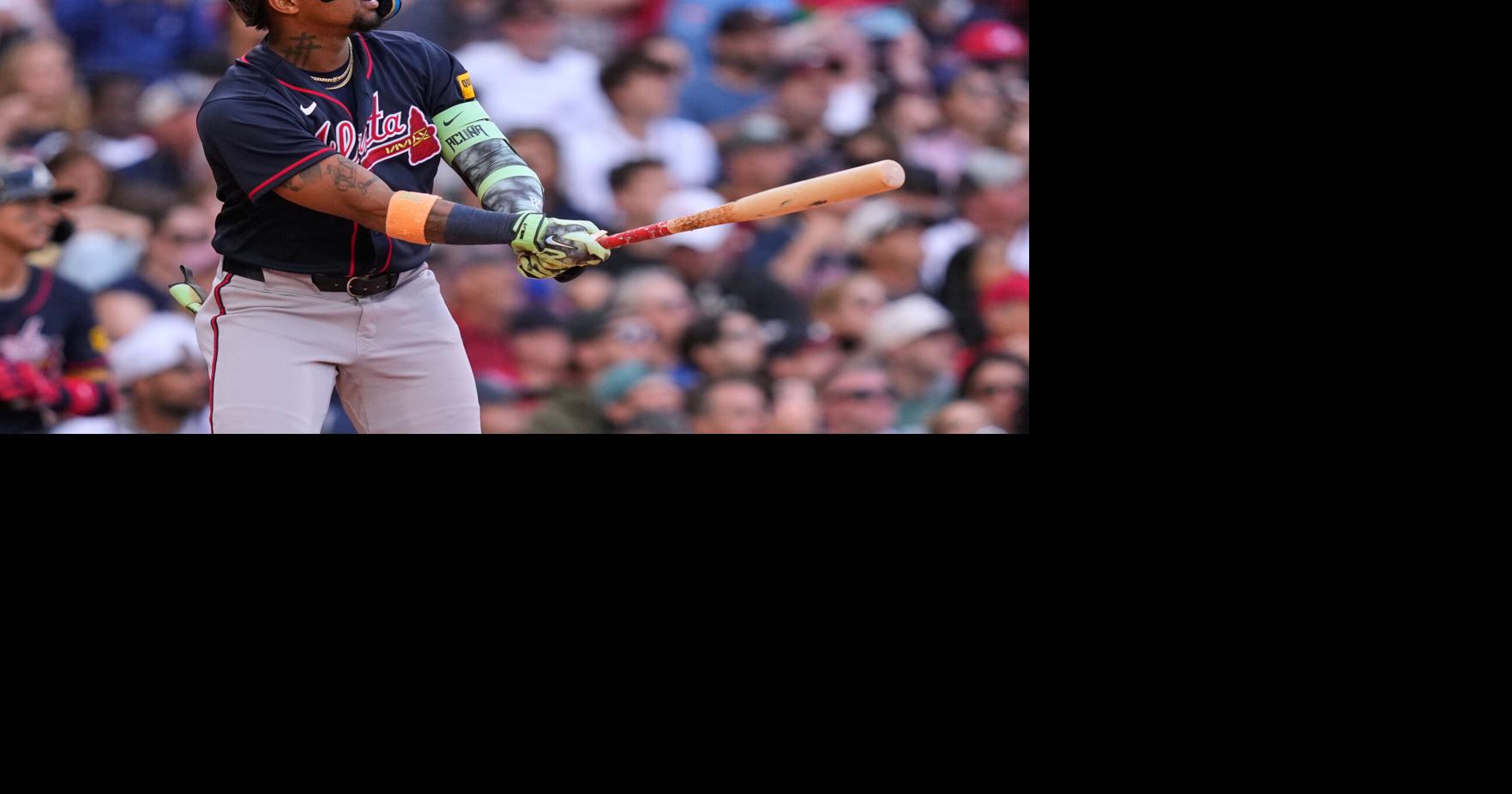 Acuña hits grand slam and Sale beats former team again as Braves trounce Red Sox 10-2 By BRENDAN McGAIR - Associated Press May 28, 2026 12 mins ago