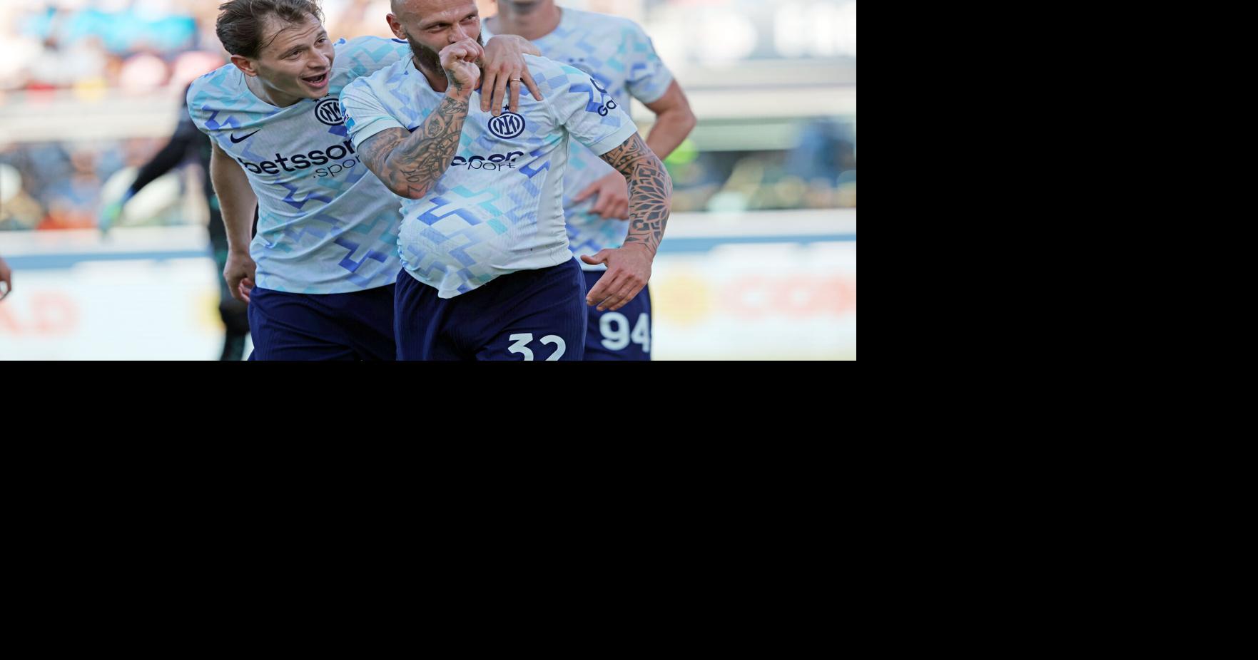 Dimarco caps Serie A MVP honor with a stunning free kick in Inter Milan's finale Inter Milan midfielder Federico Dimarco has celebrated his Serie A MVP award by scoring against Bologna By DANIELLA MATAR - AP Sports Writer May 23, 2026 6 mins ago