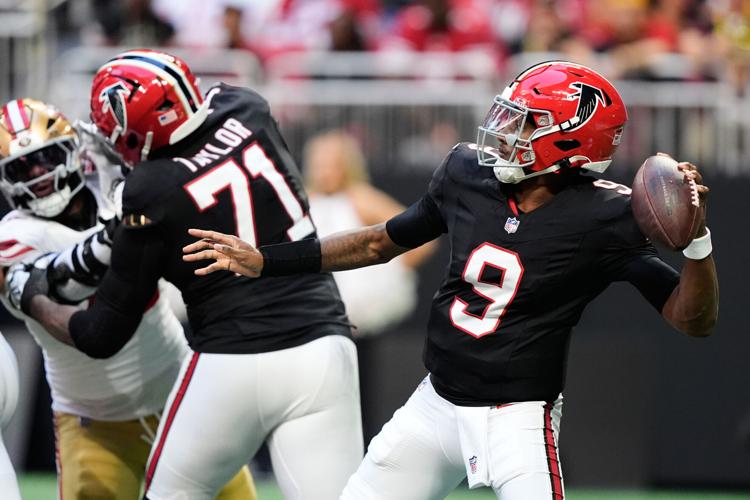 Pass Print Falcons' Penix delivers quick and accurate passes and 3 TDs with good ...