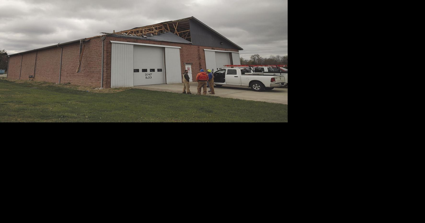 Storms damage Leavenworth Fire House News