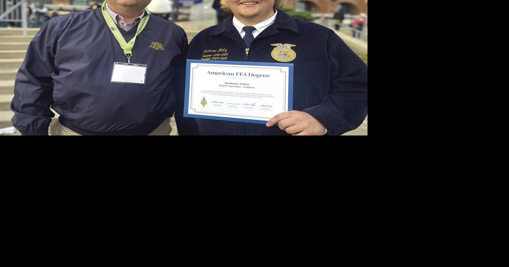 Local FFA members awarded national American FFA Degree | News ...