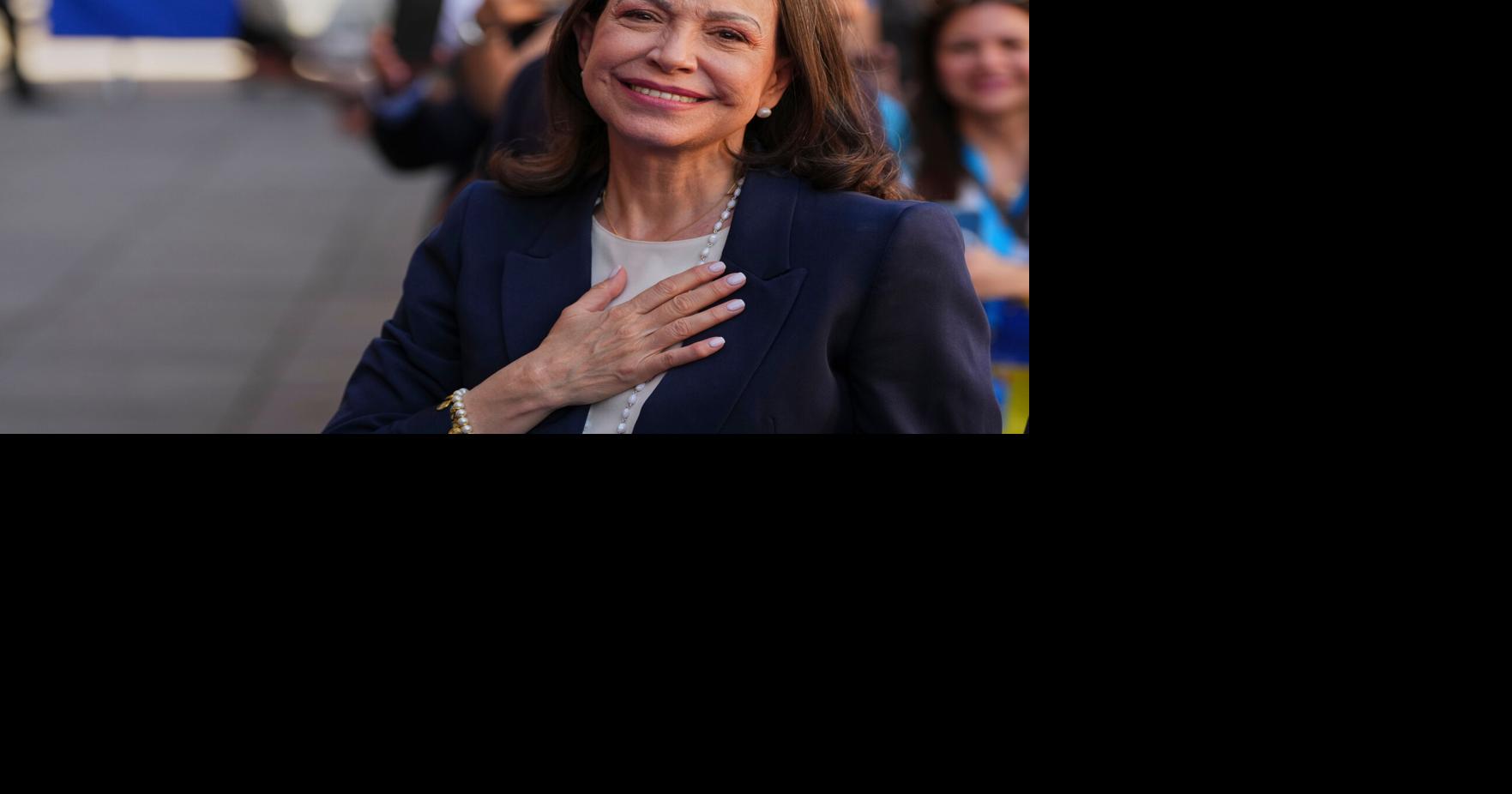 Venezuela’s Maria Corina Machado draws a huge Madrid rally and rebuffs meeting with Spain's Sánchez