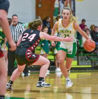Borden chases Shawe to 43-36 girls win