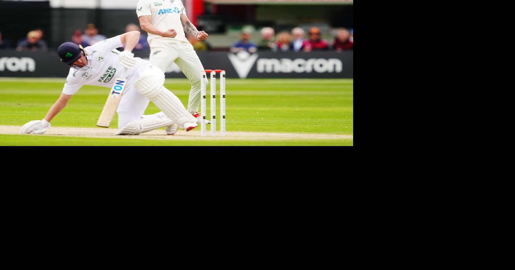 New Zealand steamrolls Ireland by an innings and 79 runs in England tour tune-up