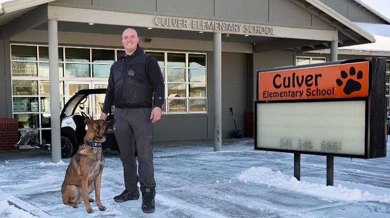 Culver protection dog trainer Matt Folsom has become viral TikTok