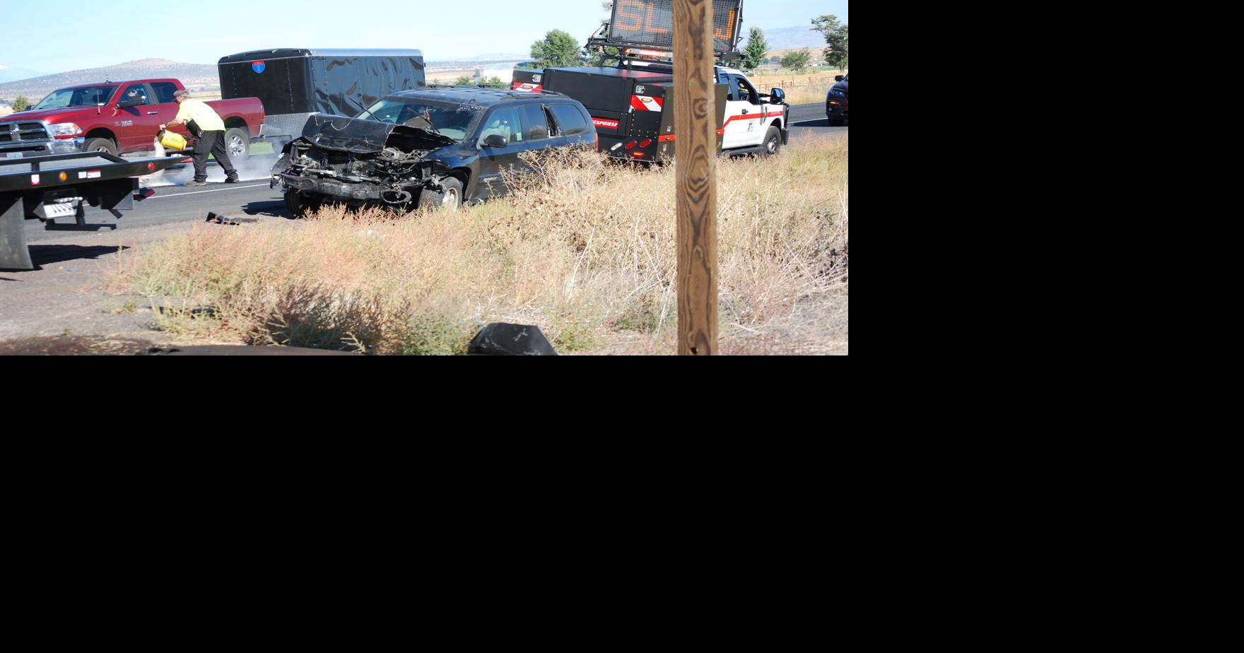 Three car accident at Hwy 97 & Jericho