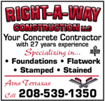 Right A Way Construction