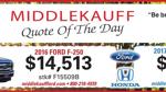 MIDDLEKAUFF AUTO GROUP * - Ad from 2026-08-18