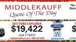 MIDDLEKAUFF AUTO GROUP * - Ad from 2026-08-22