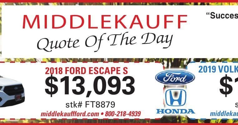 MIDDLEKAUFF AUTO GROUP * - Ad from 2026-06-25