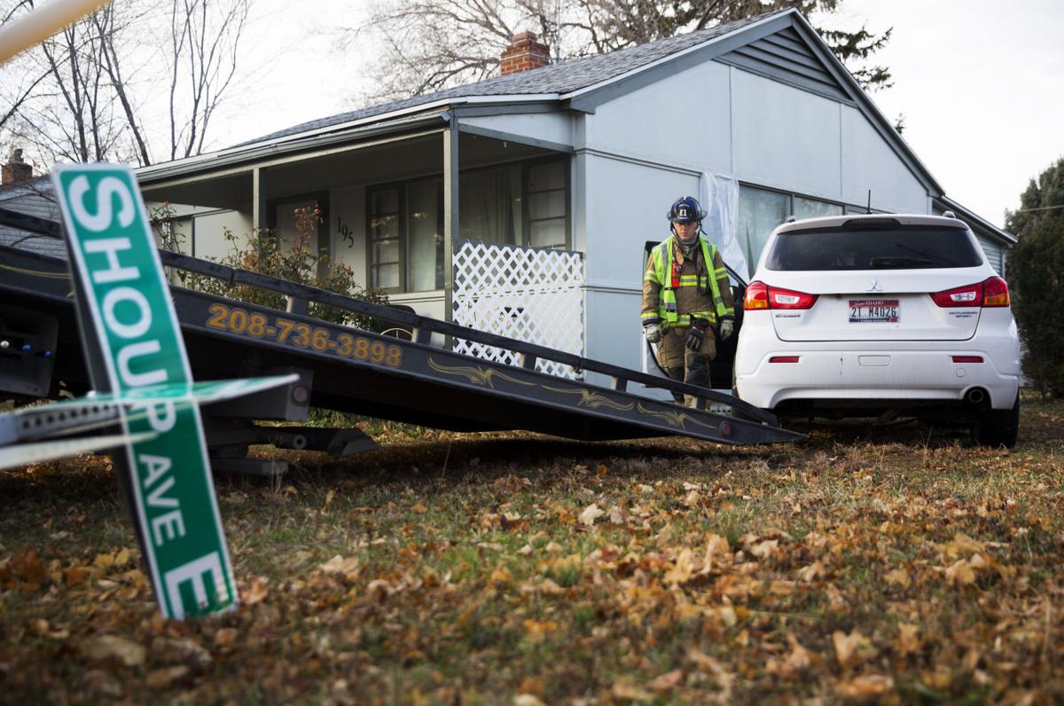 PHOTO Car crashes into house in Twin Falls News