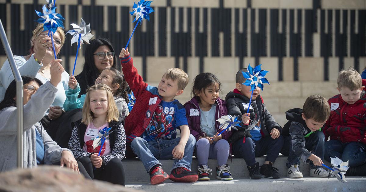 PHOTOS: Child Abuse Prevention Rally