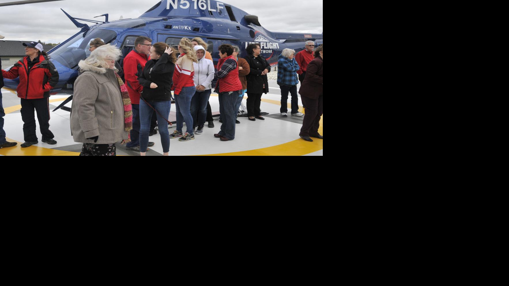 Minidoka Memorial Hospital celebrates new helicopter pad Minicassia