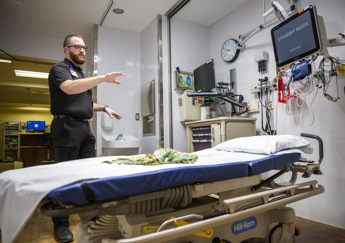 Keeping the hospital safe Security guards help patients and staff alike