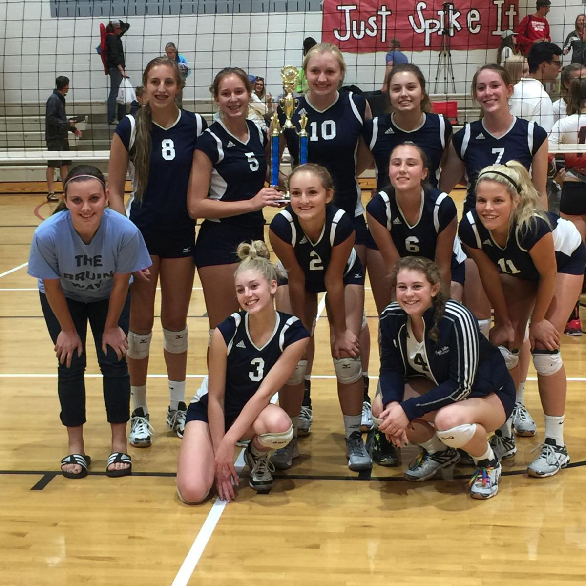 Bruins win Gold at Peg Peterson Volleyball Tournament